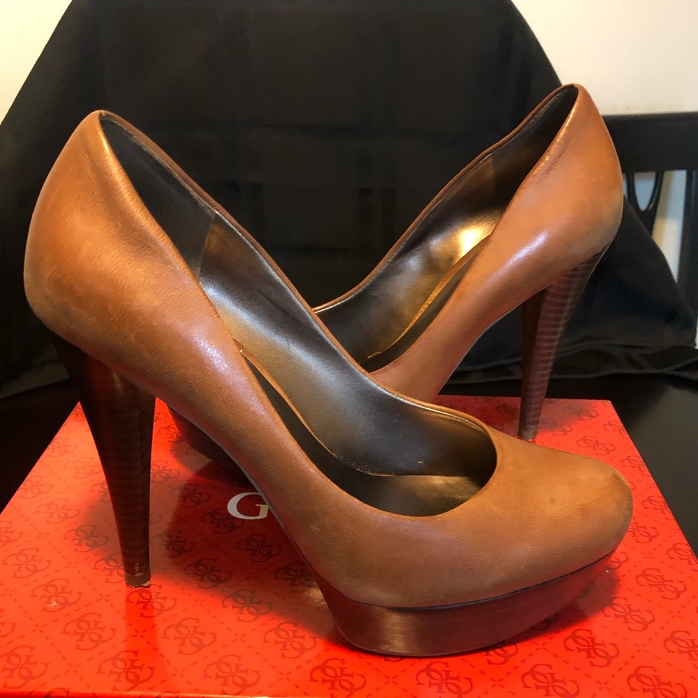 Guess platform heels